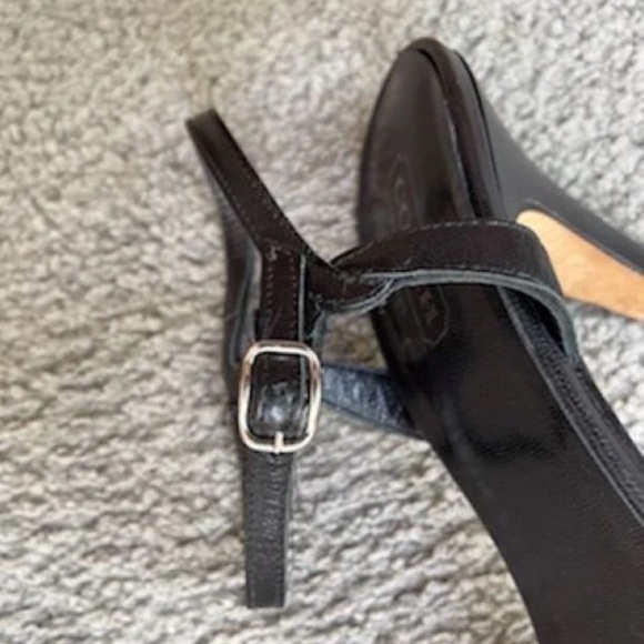 Coach Black Leather Joelle 3” Heeled Strappy Sandals w/Bows. Women's Size 9.5 B - Picture 7 of 10